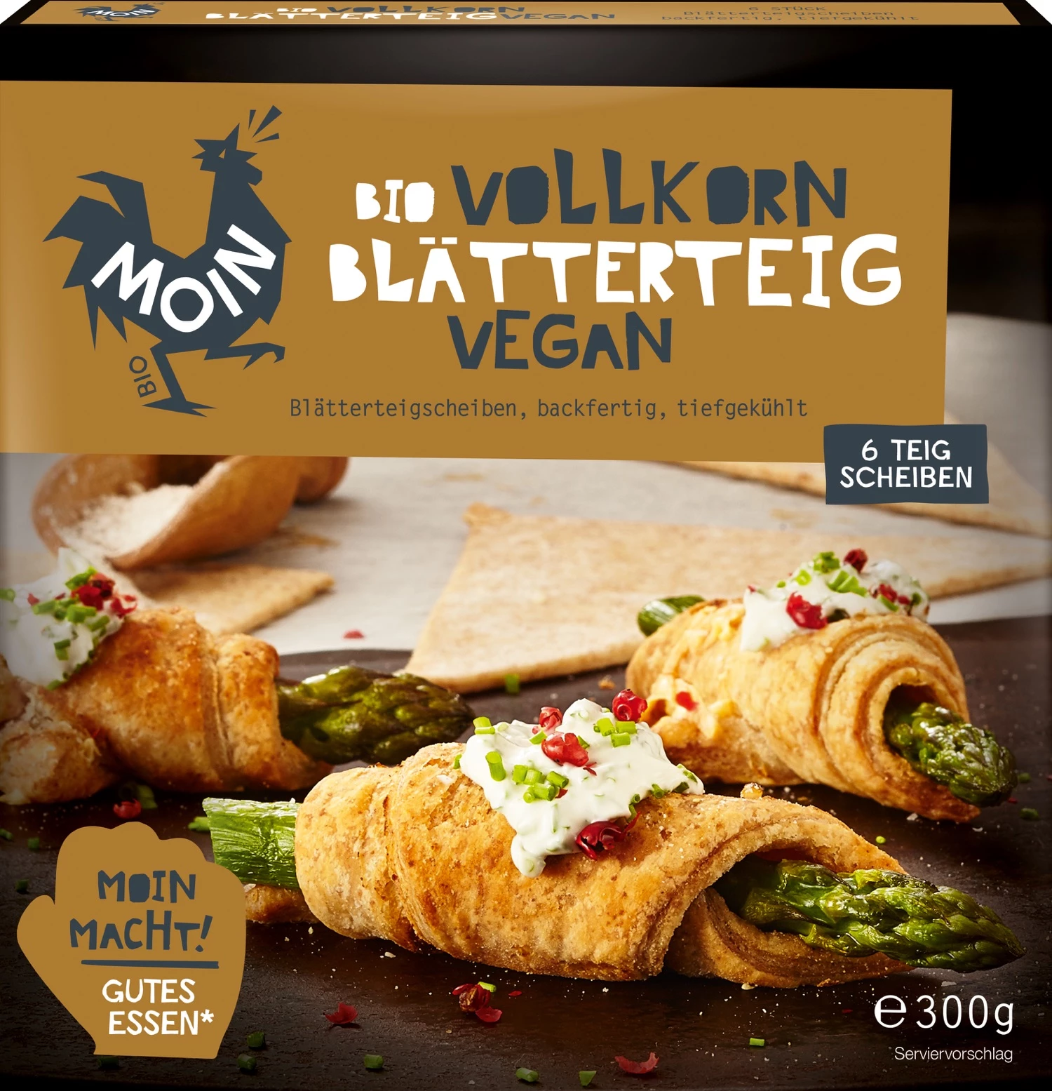 MOIN Bio Vollkorn Blätterteig Vegan