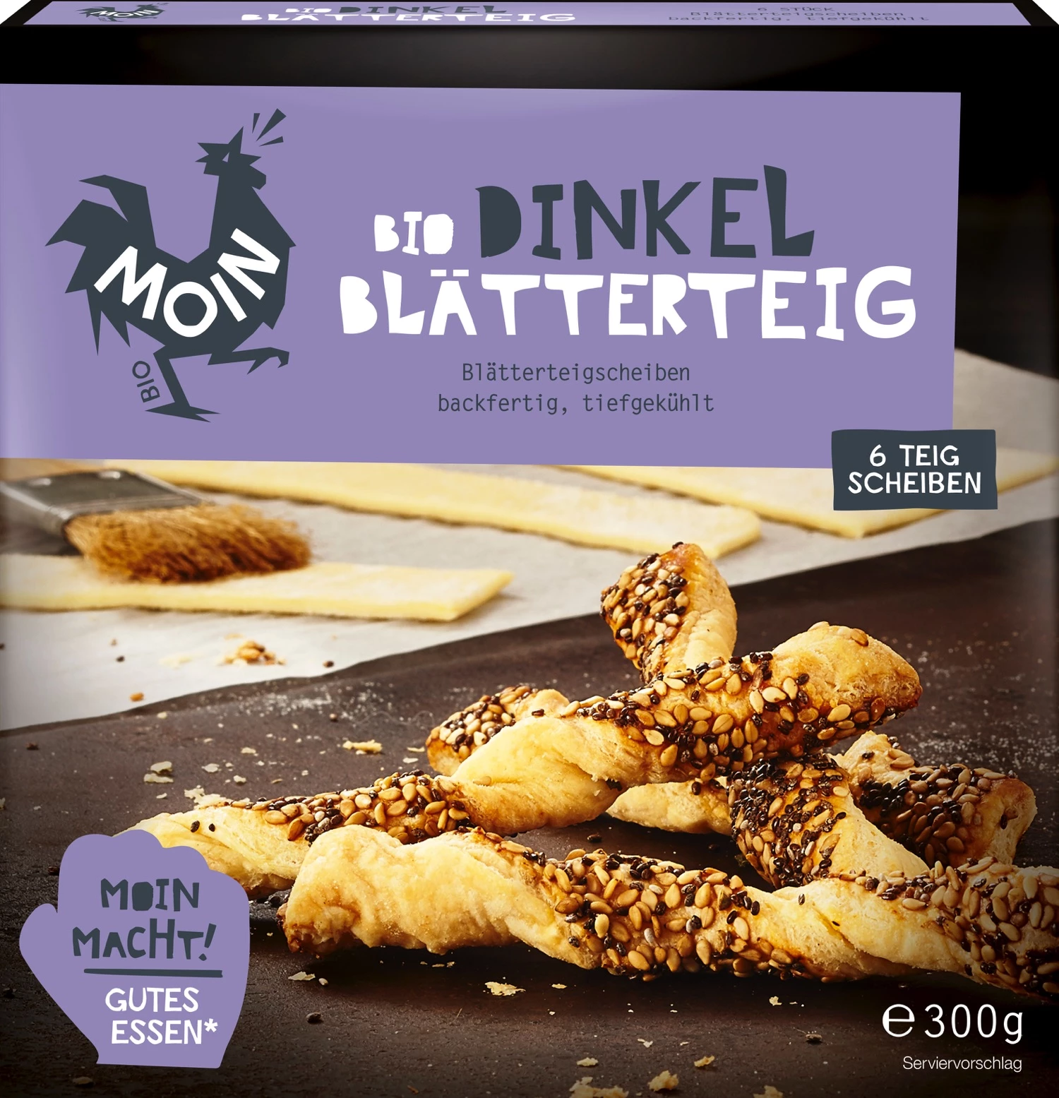 Bio Dinkel Blätterteig